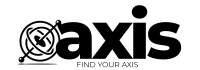find your axis logo black